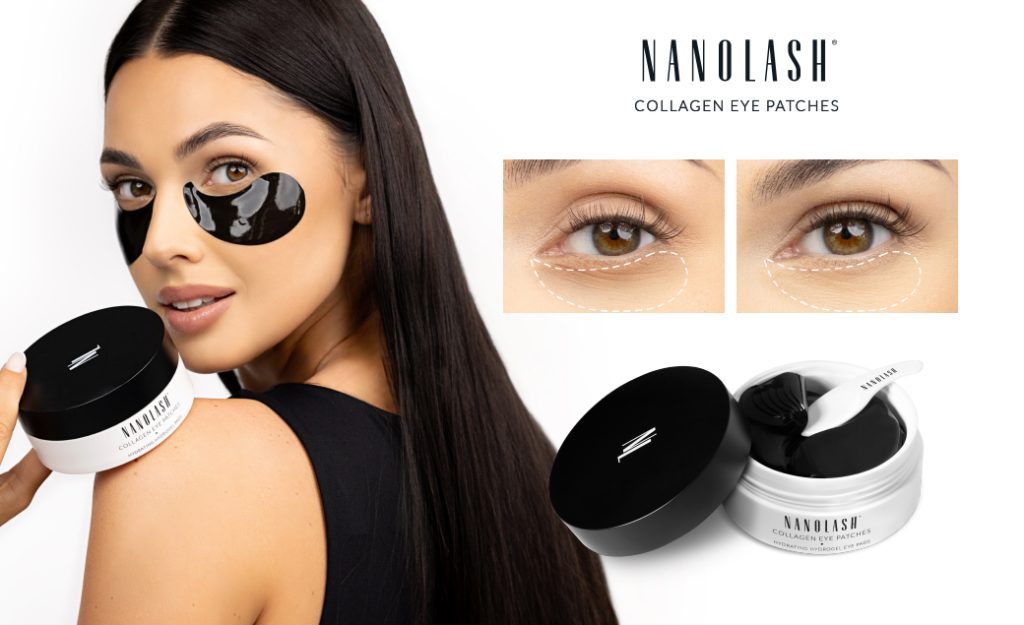 nanolash μάσκες ματιών με κολλαγόνο