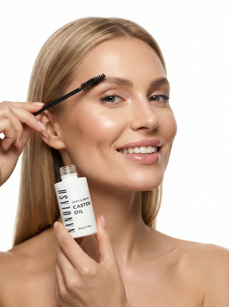 nanolash καστορέλαιο για βλεφαρίδεσ